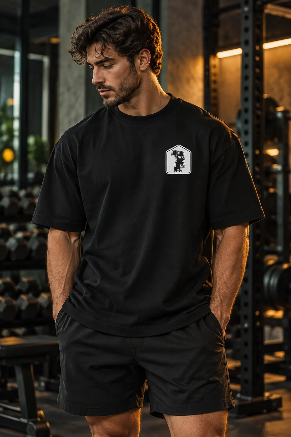 Athlet im Casa Fitness Oversized Shirt